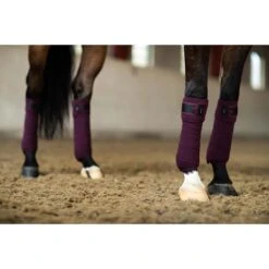 Bandages Equestrian Stockholm Fleece Black Raven Paars -Weath Paard Winkel bandages equestrian stockholm fleece black raven paars 1500x1500 179389