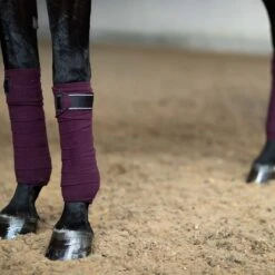 Bandages Equestrian Stockholm Sportive Black Raven Paars -Weath Paard Winkel bandages equestrian stockholm sportive black raven paars 1500x1500 179392