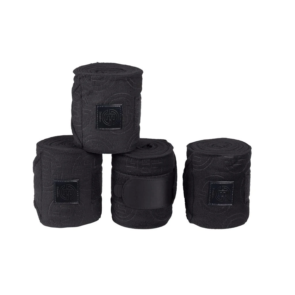 Bandages Eskadron Reflexx Fleece Stamp Donkergrijs 2 Bandages Eskadron Reflexx Fleece Stamp Donkergrijs - Afbeelding 2