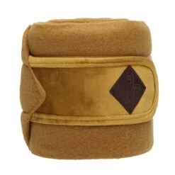 Bandages Kentucky Polar Fleece Velvet Donkergeel