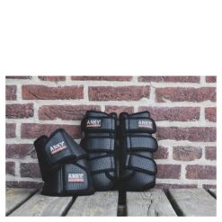 Beenbeschermers Anky Air Tech ATB20006 Zwart -Weath Paard Winkel beenbeschermers anky air tech atb20006 zwart 1500x1500 182940