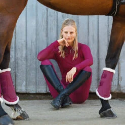 Beenbeschermers Eskadron Reflexx Softslate Evo Wool Rood -Weath Paard Winkel beenbeschermers eskadron reflexx softslate evo wool rood 1500x1500 178729