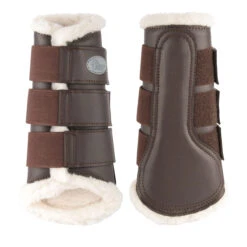 Beenbeschermers Harry's Horse Flextrainers Donkerbruin