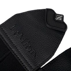 Beenbeschermers LeMieux Fleece Edge Mesh Brushing Black-beige -Weath Paard Winkel beenbeschermers lemieux fleece edge mesh brushing black beige 1500x1500 187428