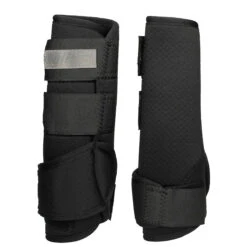 Beenbeschermers QHP Air Neopreen Zwart