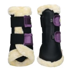 Beenbeschermers SKØL Velvet Donkerpaars