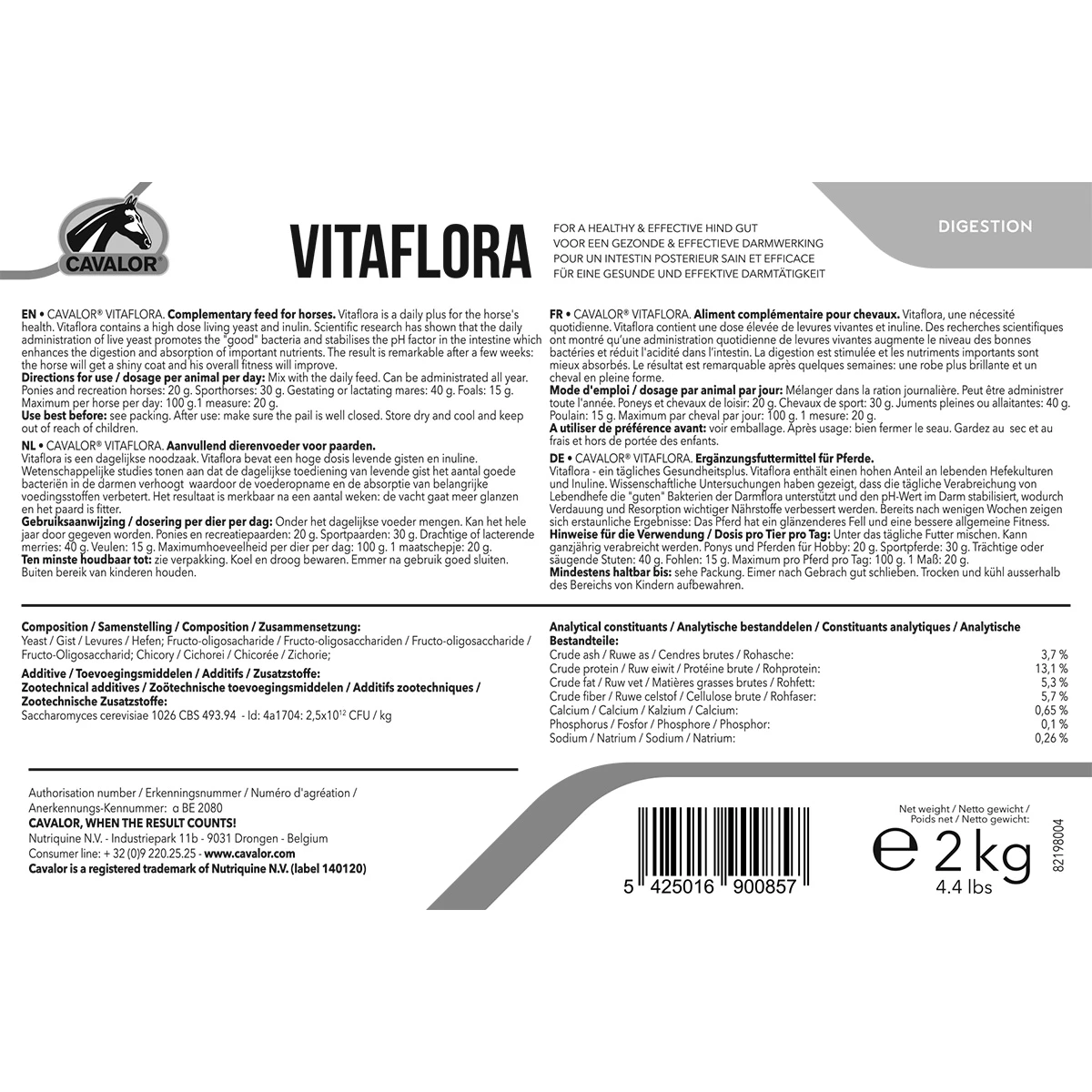 CAVALOR VITAFLOR Overige 2 CAVALOR VITAFLOR Overige - Afbeelding 2