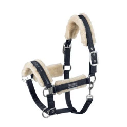 Halster Eskadron Platinum Faux Fur Donkerblauw