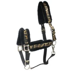 Halster Horsegear Leopard Black-black