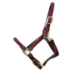 Halster Kentucky Gevlochten Donkerrood