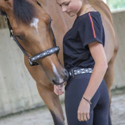 PÉNÉLOPE Halster Pénélope Pearl Zwart -Weath Paard Winkel halster penelope pearl zwart 1500x1500 187854