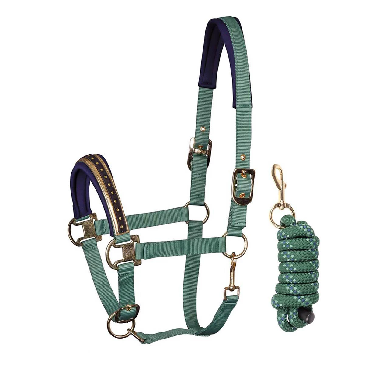 Halsterset Harry's Horse La Gloria Lichtgroen 1 Halsterset Harry's Horse La Gloria Lichtgroen