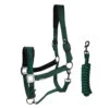 Halsterset QHP Astana Donkergroen