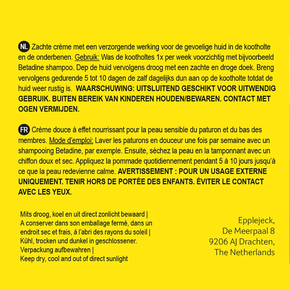 Kootholte Crème Epplejeck Overige 2 Kootholte Crème Epplejeck Overige - Afbeelding 2