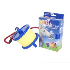 Likit Houder Met Touw Blauw -Weath Paard Winkel likit houder met touw blauw 1500x1500 107350