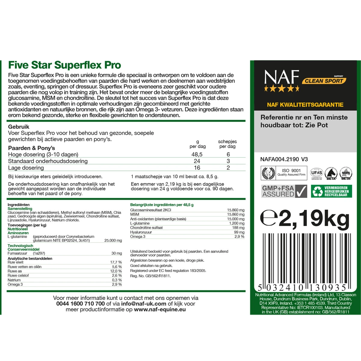 NAF Superflex Pro Overige 3 NAF Superflex Pro Overige - Afbeelding 3