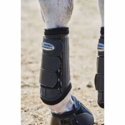 Peesbeschermers WeatherBeeta Eventing Front Zwart -Weath Paard Winkel peesbeschermers weatherbeeta eventing front zwart 1500x1500 137244