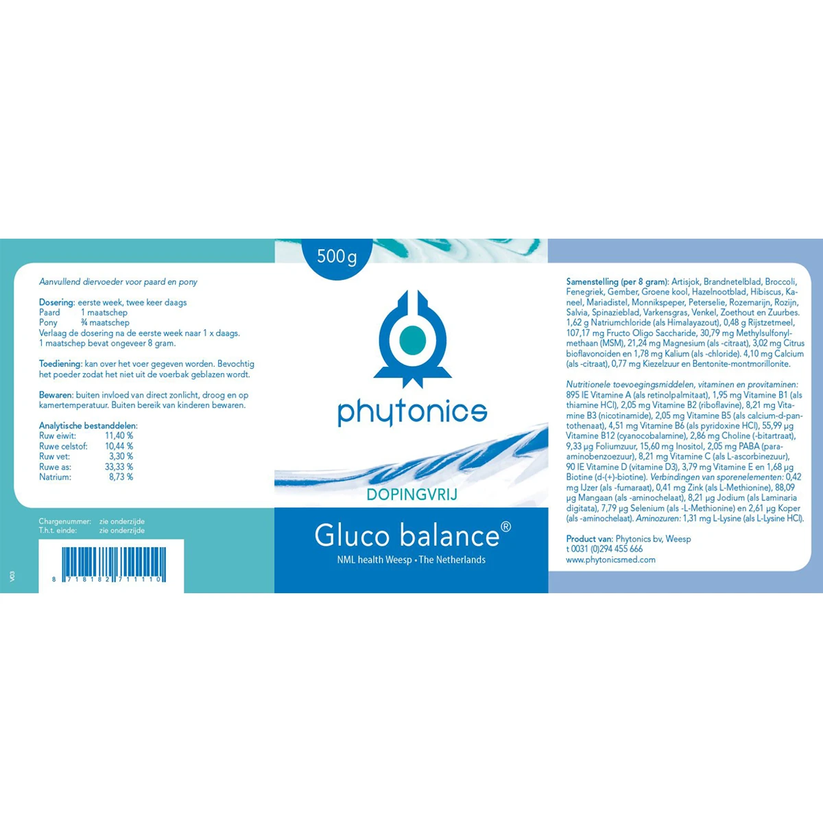 Phytonics Gluco Balance Overige 2 Phytonics Gluco Balance Overige - Afbeelding 2
