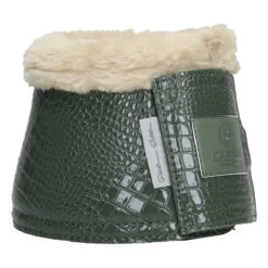 Springschoenen Eskadron Platinum Croco Faux Fur Groen