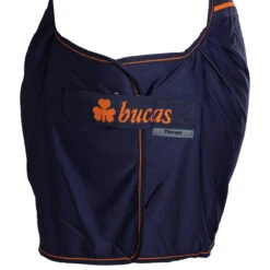 Weath Paard Winkel -Weath Paard Winkel staldeken bucas therapy big neck donkerblauw oranje 1500x1500 133222