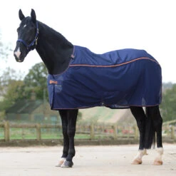 Staldeken Bucas Therapy Light Donkerblauw-oranje -Weath Paard Winkel staldeken bucas therapy light donkerblauw oranje 1500x1500 99022
