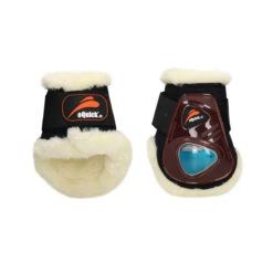 Strijklappen EQuick ESchock Velcro Fluffy Bruin