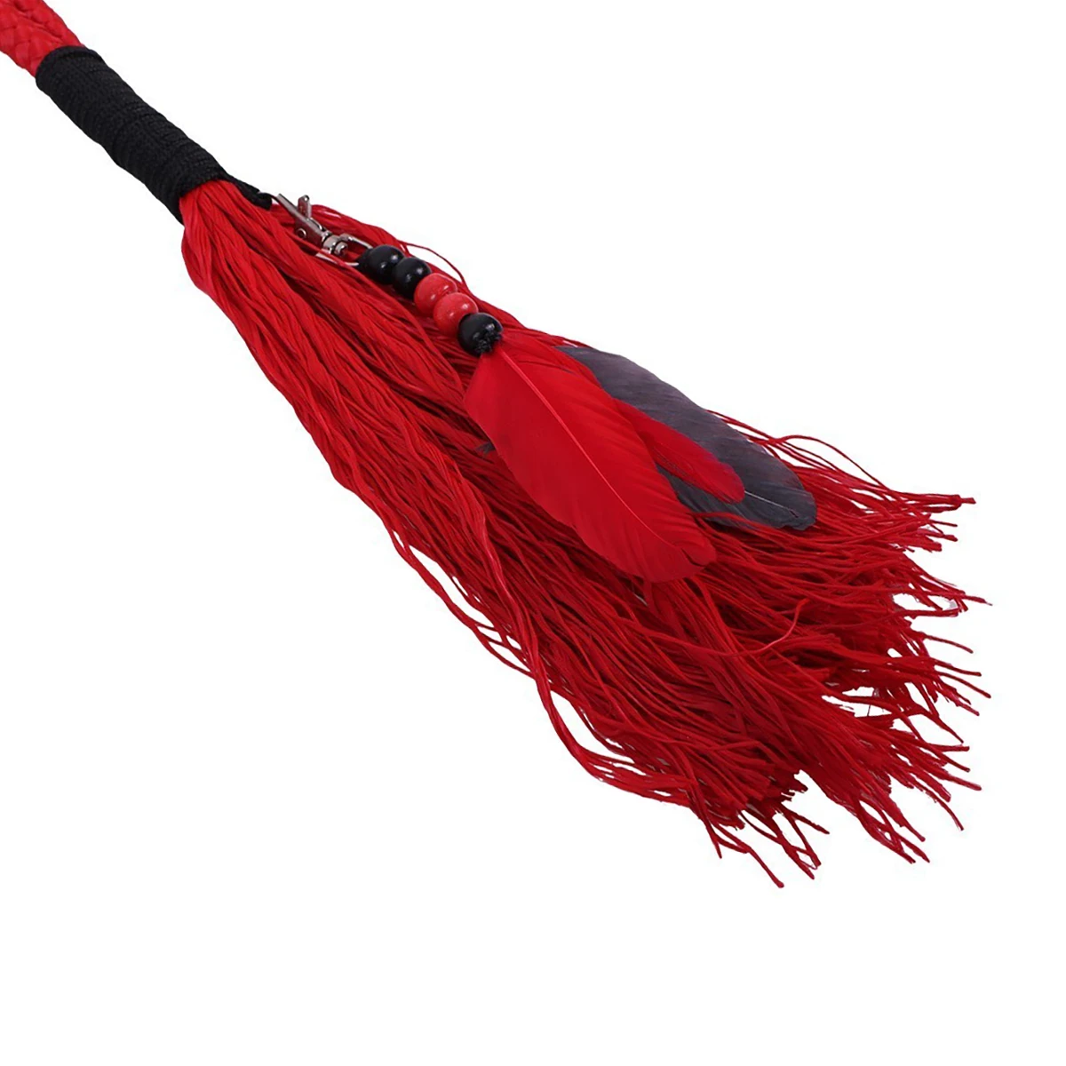 Touwhalster Combi QHP Liberty Rood 3 Touwhalster Combi QHP Liberty Rood - Afbeelding 3