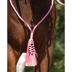 Touwhalster Combi QHP Liberty Roze -Weath Paard Winkel touwhalster combi qhp liberty roze 1500x1500 124646