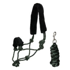 Touwhalsterset QHP Collection Zwart