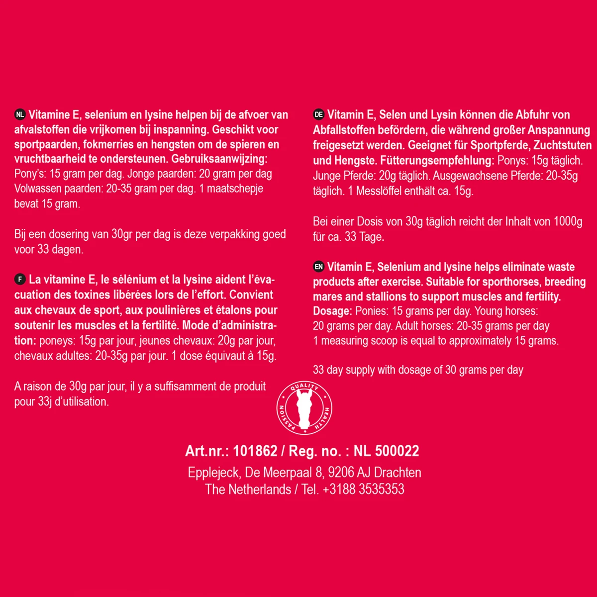 Vitamine E Met Selenium Epplejeck Overige 2 Vitamine E Met Selenium Epplejeck Overige - Afbeelding 2